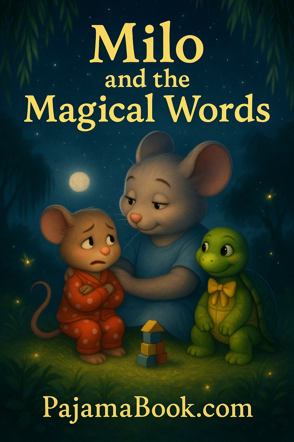 Book cover for Milo and the Magical Words