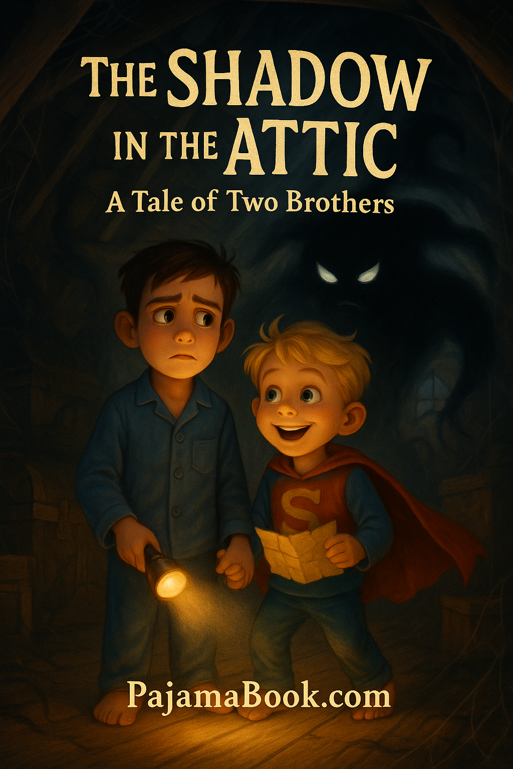 Cover for The Shadow in the Attic: A Tale of Two Brothers
